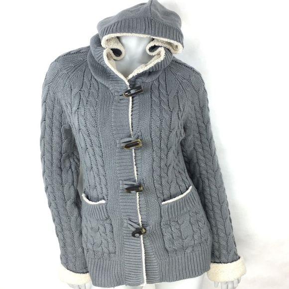 womens sweater jacket with hood